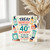 40th Birthday Card, Humorous Treat Yourself Skincare Themed Birthday Card