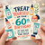60th Birthday Card, Treat Yourself Skincare Humour Birthday Card