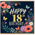 18th Birthday Card, Floral Butterfly Birthday Card
