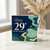 29th Birthday Card, Golf Theme Happy Birthday Card