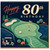 80th Birthday Card, Golf Themed Happy 80th Birthday Card