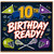 10th Birthday Card, Lacrosse Sports Birthday Card