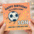 Son Birthday Card - Cute Football Design for No.1 Chelsea Fan - Happy Birthday to a Brilliant Son, Fun Football Theme