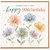 90th Birthday Card, Happy 90th Birthday Floral Greeting Card