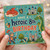 8th Birthday Card, Heroic Dragon and Knight Medieval Birthday Card