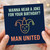 Funny Rude Birthday Card - Wanna Hear a Joke for Your Birthday? MAN UNITED - Football Banter Jester Design for Rival Fans