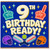 9th Birthday Card, Sports Themed Birthday Card