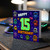 15th Birthday Card, Retro Robot Gaming Design