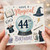 44th Birthday Card, Have a Magical Birthday Card, Wizard and Crystal Ball Theme