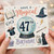47th Birthday Card, Magical Wizard Birthday Card