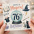 76th Birthday Card, Magical Wizard Birthday Card