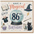 86th Birthday Card, Magical Wizard Themed Birthday Card