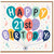 21st Birthday Card, Happy 21st Birthday Balloon Design