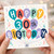 30th Birthday Card, Happy Birthday Balloon Design