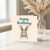 Happy Birthday Card with Hand-Drawn Bunny - Cute Rabbit Illustration for Animal Lovers