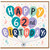 62nd Birthday Card, Happy Birthday Balloon Design