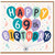 69th Birthday Card, Happy 69th Birthday Balloon Design