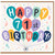 71st Birthday Card, Happy 71st Birthday Balloon Design Card