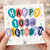 103rd Birthday Card, Colourful Balloon Happy Birthday Card