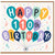 110th Birthday Card, Colourful Balloons Happy Birthday Card