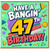 47th Birthday Card, Have a Bangin' 47 Birthday Card