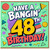 48th Birthday Card, Have a Bangin' 48 Birthday Card