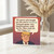Funny Political Parody Birthday Card - Cartoon Politician Speech Bubble with ‘The person who bought you this card is tremendous… Other cards are from losers. Sad.’