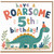 5th Birthday Card, Roarsome Dinosaur Birthday Card