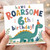 6th Birthday Card, Roarsome Dinosaur Birthday Card