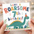 7th Birthday Card, Roarsome Dinosaur Birthday Card