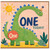 1st Birthday Card, One Today Dinosaur Birthday Card