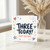 3rd Birthday Card, Three Today Happy Birthday Card