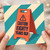 80th Birthday Card, Caution Eighty Years Old Funny Age Card