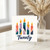 20th Birthday Card, Colourful Candle Design, Twenty Birthday Card