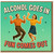 Alcohol Goes In Fun Comes Out Funny Retro Birthday Card for Him or Her, Vintage Dancing Couple Booze Humour
