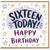 16th Birthday Card