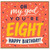8th Birthday Card, Oh My God You’re Eight Happy Birthday Card