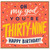 39th Birthday Card, Oh My God You're Thirty - Nine Happy Birthday Card