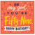 59th Birthday Card, Oh My God You're Fifty - Nine Happy Birthday Card
