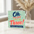 3rd Birthday Card, Oh My God You're Three Happy Birthday Card