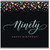90th Birthday Card, Ninety Happy Birthday Card with Confetti Design