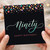 90th Birthday Card, Ninety Happy Birthday Card with Confetti Design