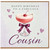 Cousin Birthday Card, Happy Birthday to a Fabulous Cousin Cocktail Design