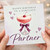Partner Birthday Card, Happy Birthday to a Fabulous Partner