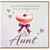 Aunt Birthday Card, Happy Birthday to a Fabulous Aunt Cocktail Design
