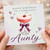 Aunty Birthday Card, Happy Birthday to a Fabulous Aunty Cocktail Design