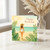 Happy Birthday Tropical Beach Card - Watercolour Woman in Sun Hat by the Sea, Elegant Seaside Illustration for Her