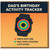 Dad’s Birthday Activity Tracker Funny Dad Birthday Card - Smartwatch Rings Track Farts Emitted, Dad Jokes Cracked and Lifts Given