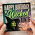 Wicked Auntie Birthday Card, Happy Birthday My Auntie Witch Card