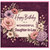 Daughter - in - Law Birthday Card, Happy Birthday to a Wonderful Daughter - in - Law Floral Card